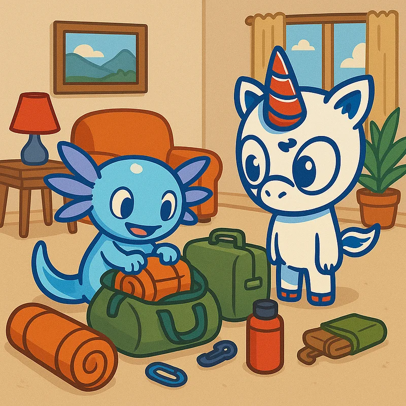 Preparing mission essentials before heading off the grid—just like deploying into an airgapped environment.